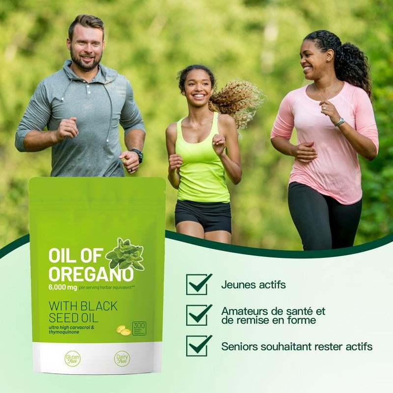 Huile d'origan en gélules